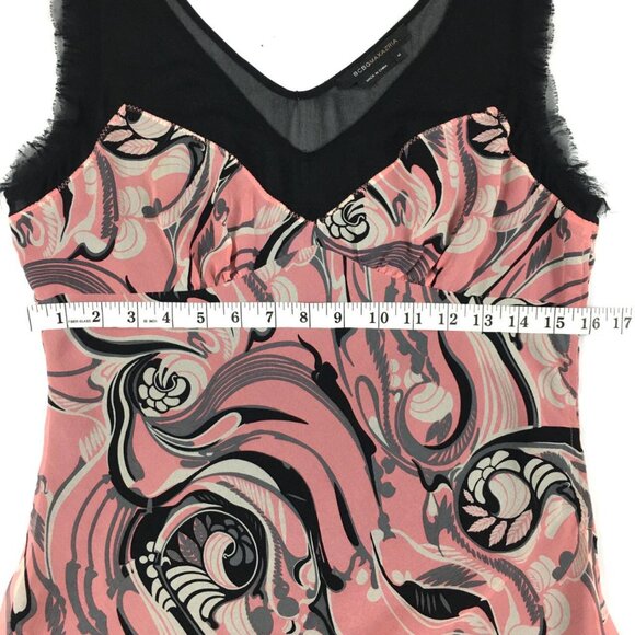 Silk Tank Blouse 70s Swirls - Picture 9 of 12